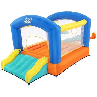 BESTWAY H2OGO Hüpfburg mit Dauergebläse Leap & Play 289 x 213 x 173 cm