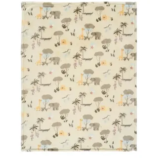 Alvi Microfaserdecke ¦ beige ¦ Synthetik ¦ Maße (cm): B: 75