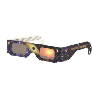 Brille Schutzbrille für Sonnenfinsternis (10Stück) CE