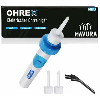 MAVURA OHREX Elektrischer Ohrenschmalz Entferner Ohrenreiniger, Ohrenschmalzentferner Ohrensauger elektrisch