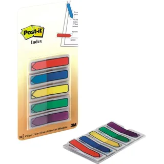 Post-it Mini Haftmarker farbsortiert 5x 20 Streifen