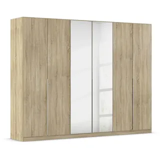 271 x 210 x 54 cm Eiche Sonoma Nachbildung mit Spiegel