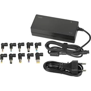 iBOX IUZ120WA Universal-Netzteil 120 W, automatisch, 10 austauschbare Stecker (IUZ120WA)