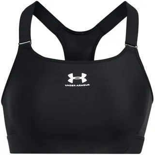 Under Armour HeatGear High Sport-BH Damen 002 black/white S