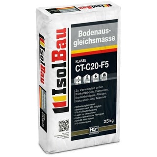 Bodenausgleichsmasse 2-20mm Isolbau Ausgleichsmasse 25kg Selbstnivellierende