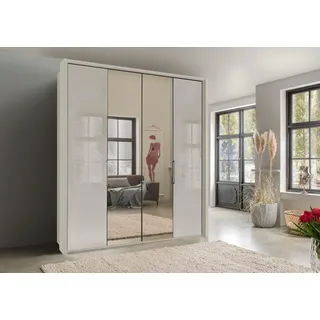 Wiemann Kleiderschrank »Kansas«, mit Spiegel und Glas beige