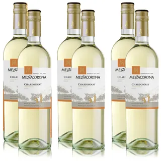 Mezzacorona Chardonnay DOC, trocken, sortenreines Weinpaket (6x0,75l)
