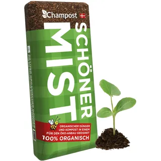 Pferdemist Universaldünger – organischer Bio-Dünger - 50 L - für Gemüsebeet & alle Blumenarten - Pferdedung NPK Dünger