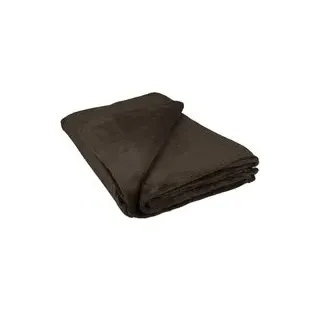 Sensation Flanelldecke braun 100% Polyester B/L: ca. 130x160 cm - braun