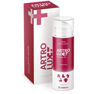 Creme Artrolux+ Kühlender Effekt für Muskeln und Gelenke mit Glucosamin und Chondroitin – Schmerzlinderungscreme für Rücken, Nacken, Hände, Knie – 50ml