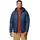 delta ridge hooded daunenjacke blau XL