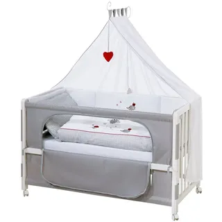 roba Room Bed Beistellbett weiß inkl. Komplettset adam & eule