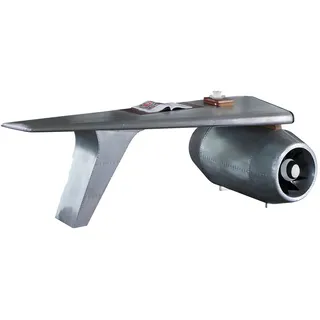 aea Flugzeug Flügel Schreibtisch Bürotisch Tisch Aviator Design Luxus Möbel Tische - Silber