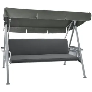 Beautissu Loft HS Grau 3-Sitzer