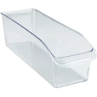 Wenko Kühlschrank-Organizer Aufbewahrungsbox für Kühl- und Vorratsschrank zum Sortieren von Lebensmitteln, lebensmittelecht, transparentes Design, 10 x 9,5 x 31 cm, aus robustem PET