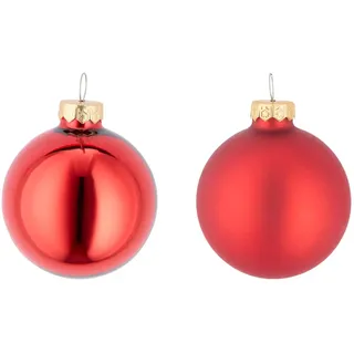 Christmas Decorations Weihnachtskugeln 20er Set ¦ rot