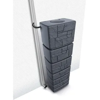 Prosperplast Tower Stone Regentonne 350 l anthrazit