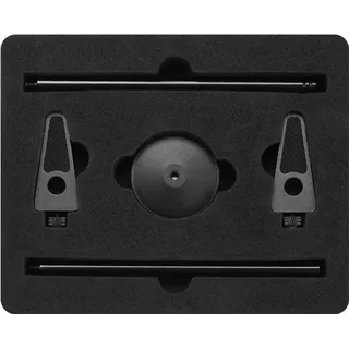 Jonsbo VC-1, Universal, Grafikkartenhalter, Aluminium, Magnesium, Schwarz, 150 g