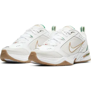 Nike Air Monarch IV White/Metallic Gold/Phantom Lucky-Green 44