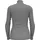 BL TOP Turtle Neck L/S Half Zip Grau M