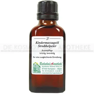 BAHNHOF-APOTHEKE Kindermassageoel Strubbelpeter 50 ml