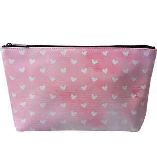 Juleeze JZTT0010-01 Kosmetiktasche mit Herzen 26x6x16 cm