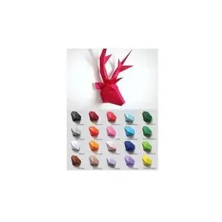 JAGDTROPHÄE_WEINROT - Bastelset Jagdtrophäe weinrot