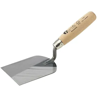 Fortis Stukkateurspachtel G-Hals, Holzgriff 8 cm