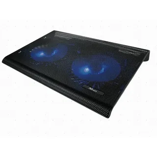 Trust Azul Laptop-Kühlständer mit zwei Lüftern - Schwarz