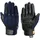 D3O Motorradhandschuhe schwarz-blau Größe M