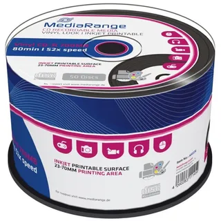 MediaRange 50 x CD-R - 700 MB (80 Min) 52x