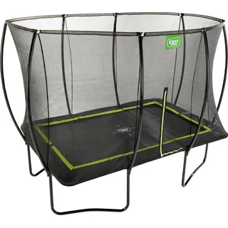 EXIT TOYS Silhouette rechteckig 214 x 305 cm inkl. Sicherheitsnetz schwarz