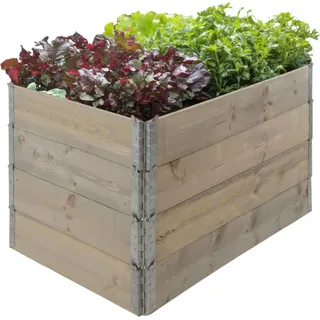 Trutzholm Hochbeet 120 x 80 x 80 cm Grau