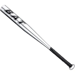 30 Zoll / 34 Zoll Baseballschläger Aluminium Baseball Bat 86 cm Metall Baseball Schläger Alu baseballschläger Sportschläger Anti Rutsch Griff Für Training und Übung (Silber, 30 Zoll)
