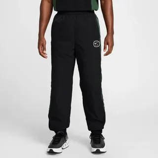 Nike Air Woven Jogginghose Herren Black/Fir/White L
