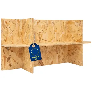 Ita Unterschrank für Terrarien 120x60x60 cm - Untergestell aus OSB-3 Holz für Holzterrarien - EU Produkt, FSC Zertifiziert - Terrariumständer - Gestell für Terrarien