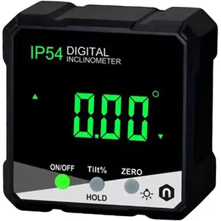 Digitaler Winkelsucher Winkelmesser Winkellehre mit LCD Mini Neigungsmesser Winkelmesswerkzeug mit Magnetfuß für Tischler Zuhause