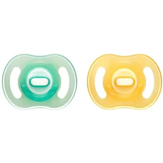 TOMMEE TIPPEE 2er-Pack, Schnuller, ultra light 0-6M