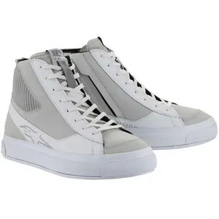 Alpinestars Damen Motorradschuhe Stella Stated Podium Shoes sportliche Schuhe, WHITE COOL GRAY, 36 EU