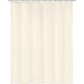 Kleine Wolke Duschvorhang UNO, 180 x 200 cm, Ecru
