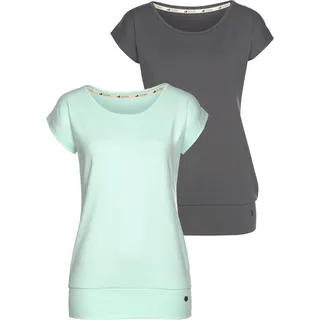 Ocean Sportswear Yoga & Relax Shirt in Mint/Anthracite - Gr.: 40