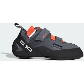 adidas Five Ten Kirigami Kletterschuh, Größe 46 2⁄3 in Grau ONIX/CBLACK/SOLRED