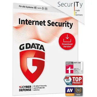 G DATA Internet Security 2022 3 Geräte 1 Jahr ESD DE Win Mac Android iOS