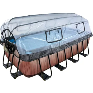 400 x 200 x 122 cm inkl. Sandfilter und Abdeckung