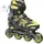 Inline-Skate Black-Lime 34