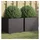 42 x 40 x 39 cm Schwarz 2 St.