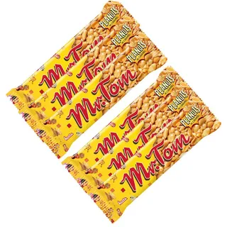 Nüsse Mr. Tom Erdnussriegel geröstete Erdnüsse mit Karamell 40g 6er Pack
