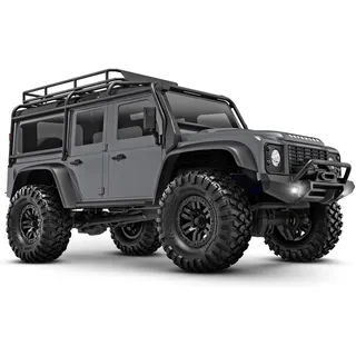 TRAXXAS RC-Auto Land Rover Defender 1:18 4WD RTR silber (TRX-4M)