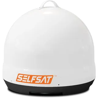Selfsat Snipe Mobil Camp Direct Portable mobile Satelliten-Antenne - Schwarz/Weiß