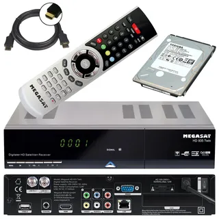 MegaSat 0201086 Twin HD-Receiver 935 mit 1TB Festplatte